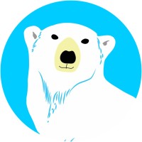 UX Collective Logo, a polar bear