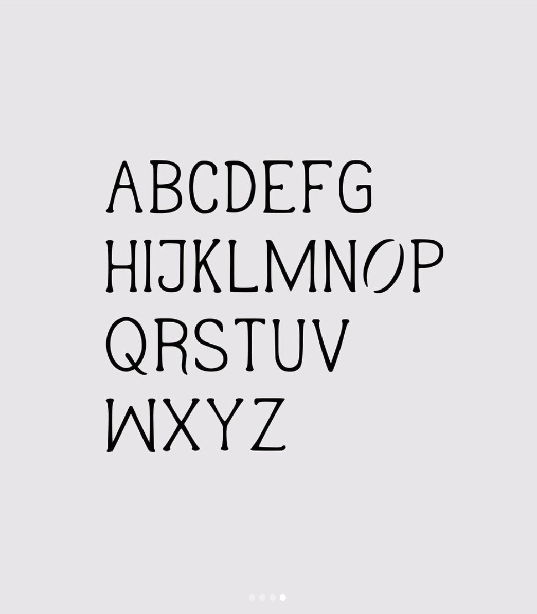 Custom typeface created for Stone Orchard.